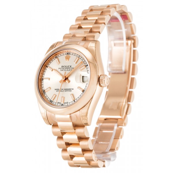 UK Rose Gold Rolex Datejust Lady 178245F-31 MM