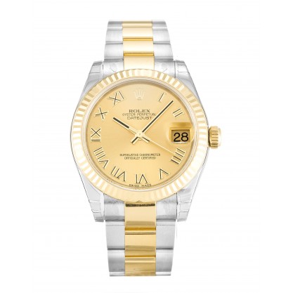 UK Yellow Gold Rolex Datejust Lady 178273-31 MM