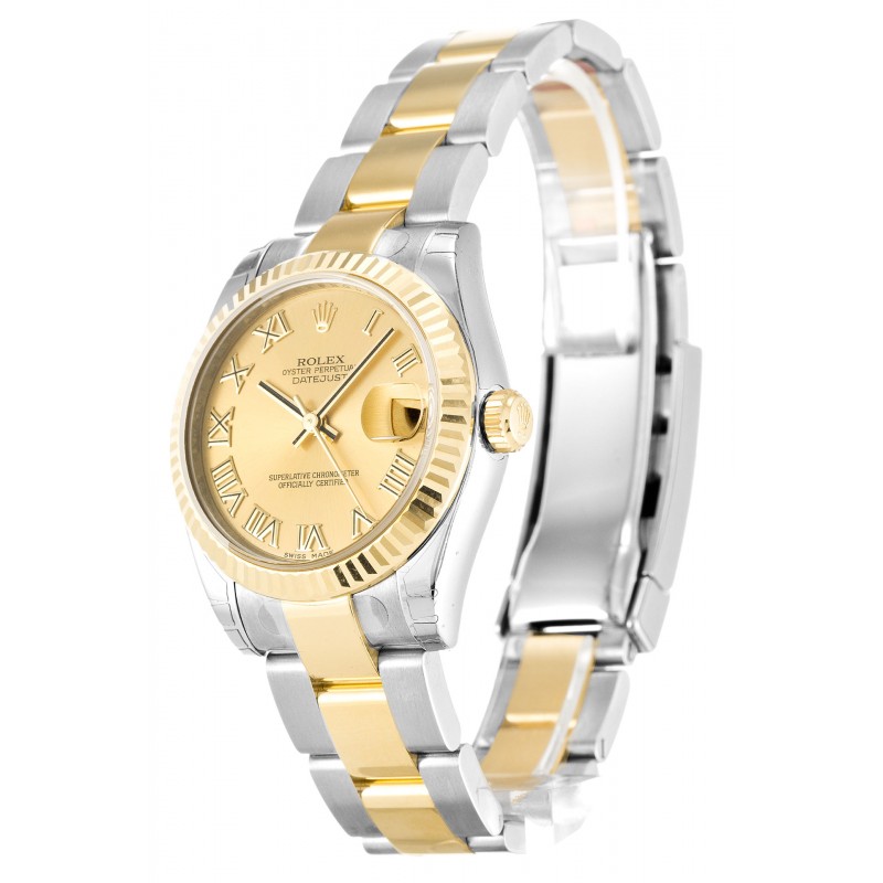 UK Yellow Gold Rolex Datejust Lady 178273-31 MM