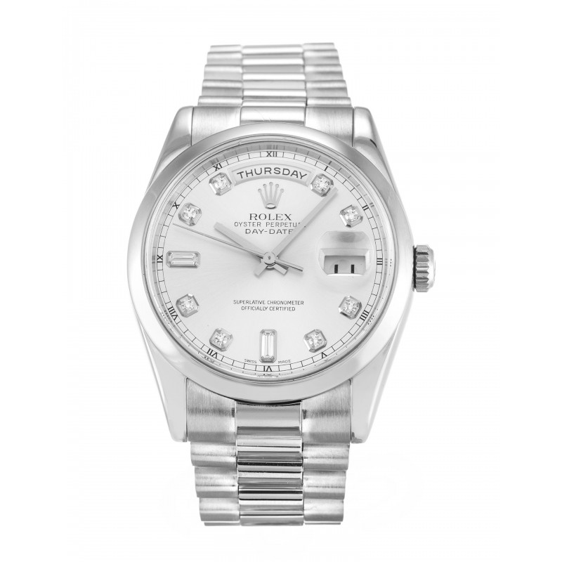 UK White Gold Rolex Day-Date 118209-36 MM