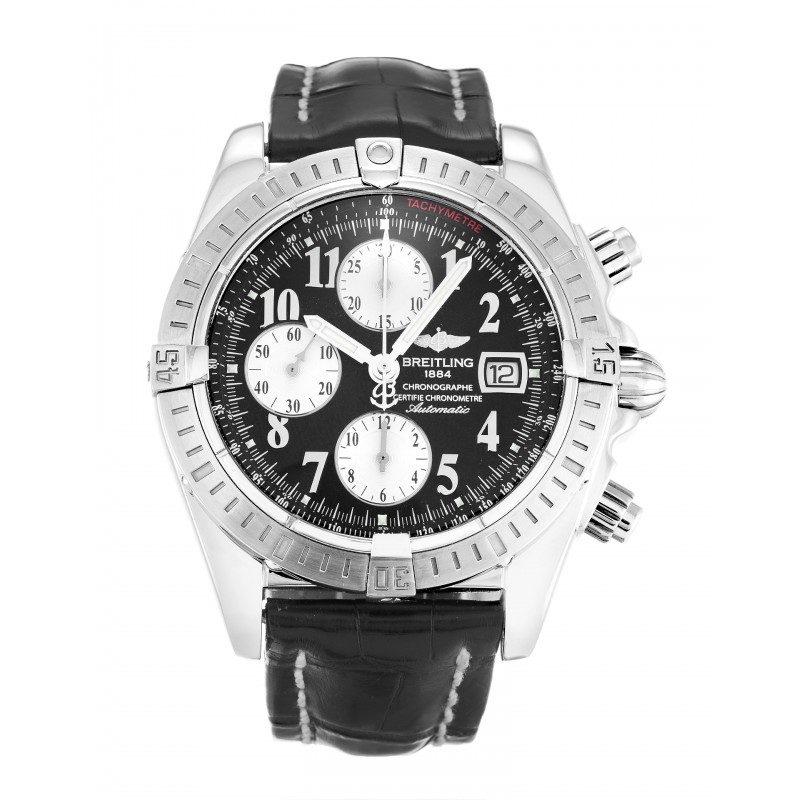 UK Steel Breitling Chronomat Evolution A13356-43.7 MM