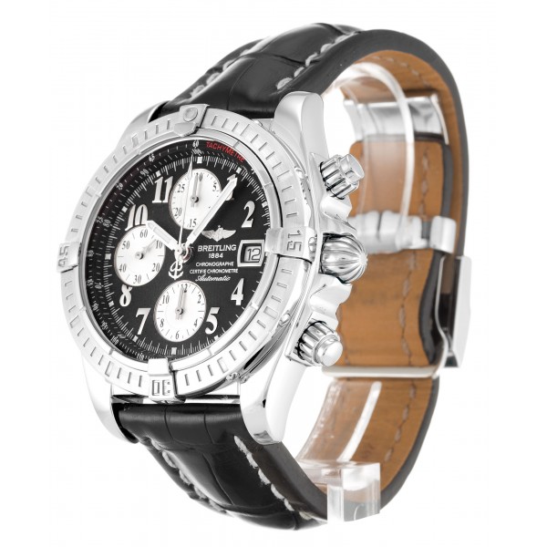 UK Steel Breitling Chronomat Evolution A13356-43.7 MM