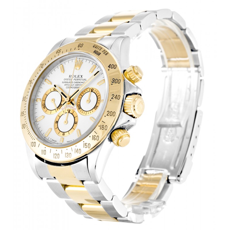 UK Steel & Yellow Gold Rolex Daytona 16523-38 MM