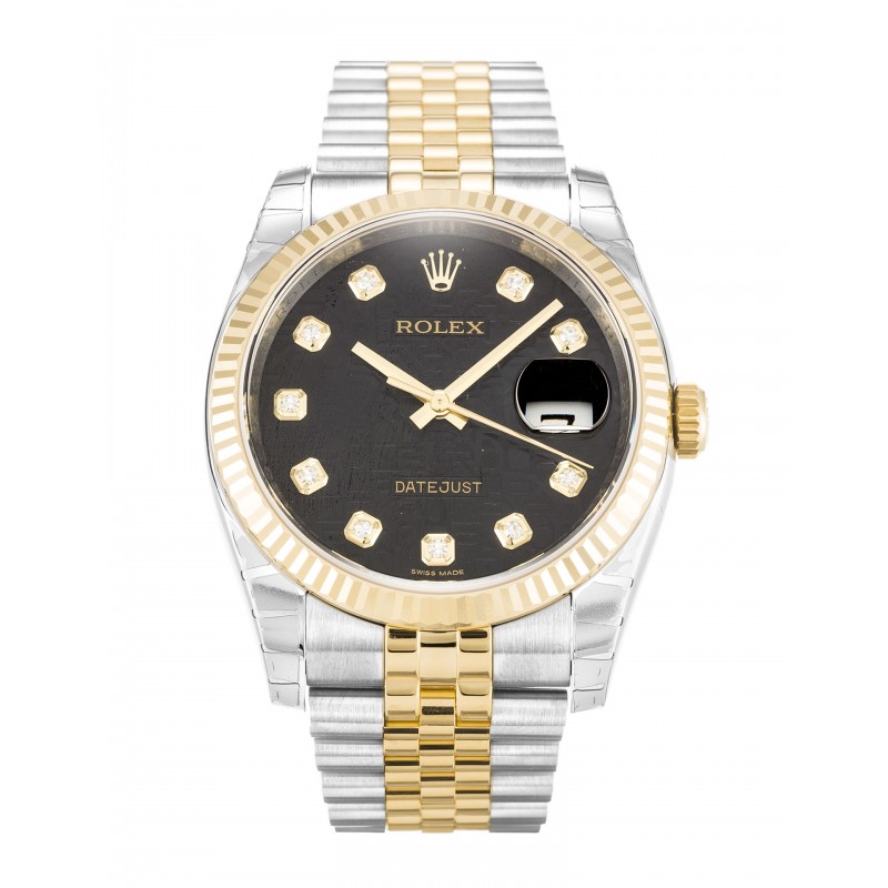 UK Yellow Gold Rolex Datejust 116233-36 MM