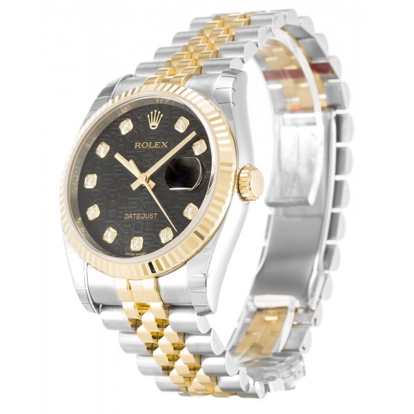 UK Yellow Gold Rolex Datejust 116233-36 MM