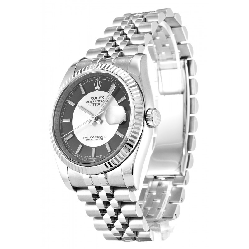 UK Steel & White Gold Rolex Datejust 116234-36 MM