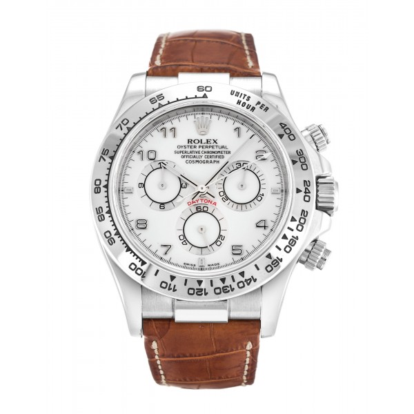 UK White Gold Rolex Daytona 116519-40 MM