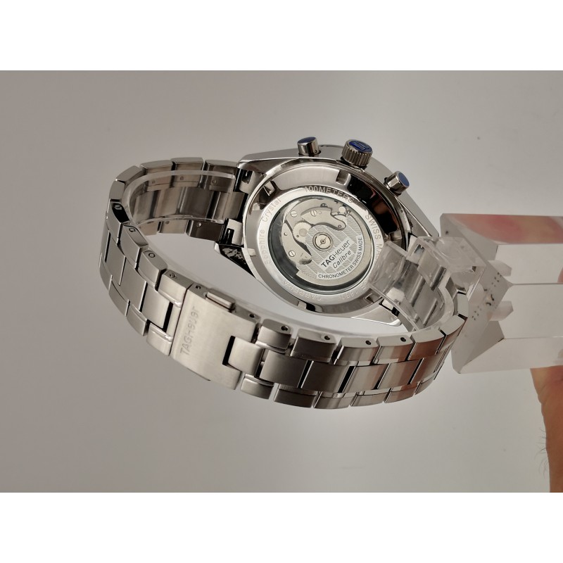 UK Steel Tag Heuer Carrera CV2010.BA0786-41 MM