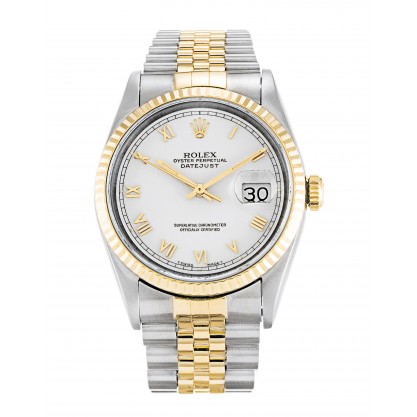 UK Steel & Yellow Gold Rolex Datejust 16233-36 MM