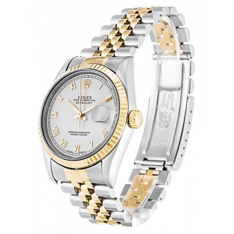 UK Steel & Yellow Gold Rolex Datejust 16233-36 MM