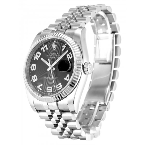 UK Steel & White Gold Rolex Datejust 116234-36 MM