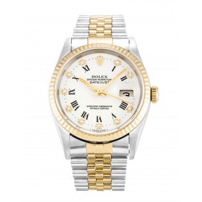 UK Steel & Yellow Gold Rolex Datejust 16233-36 MM