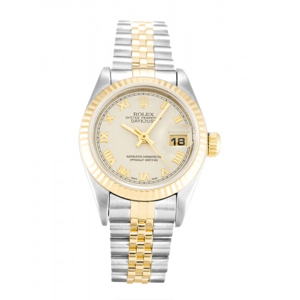 UK Steel & Yellow Gold Rolex Datejust Lady 69173-26 MM