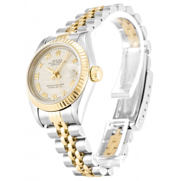 UK Steel & Yellow Gold Rolex Datejust Lady 69173-26 MM