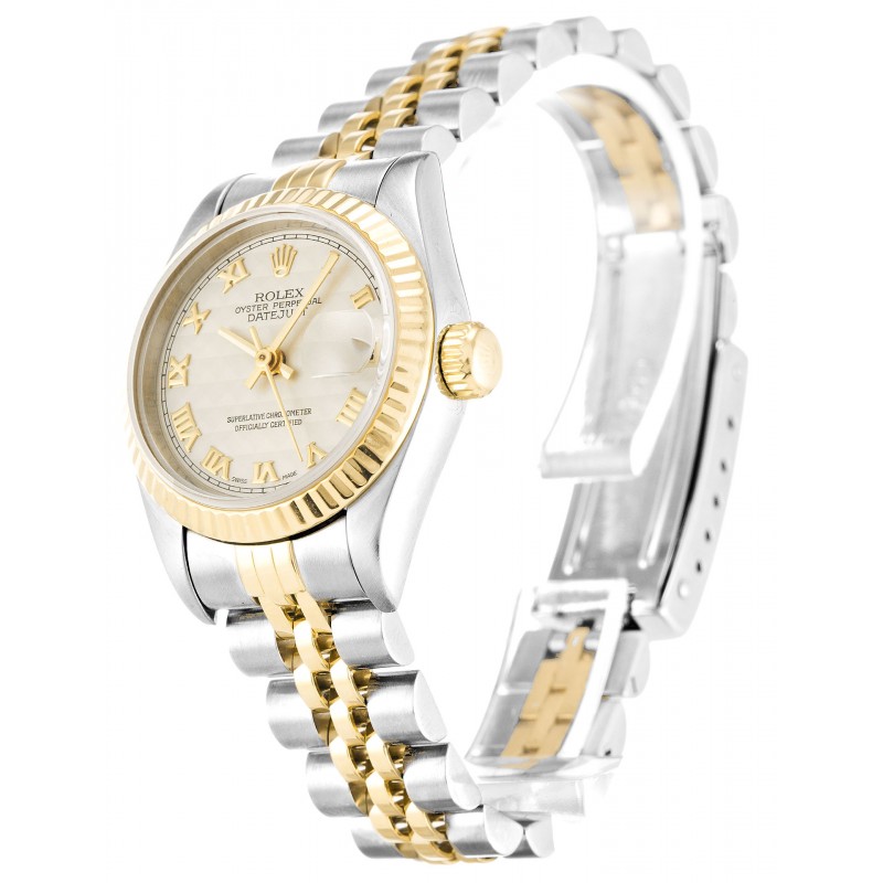 UK Steel & Yellow Gold Rolex Datejust Lady 69173-26 MM