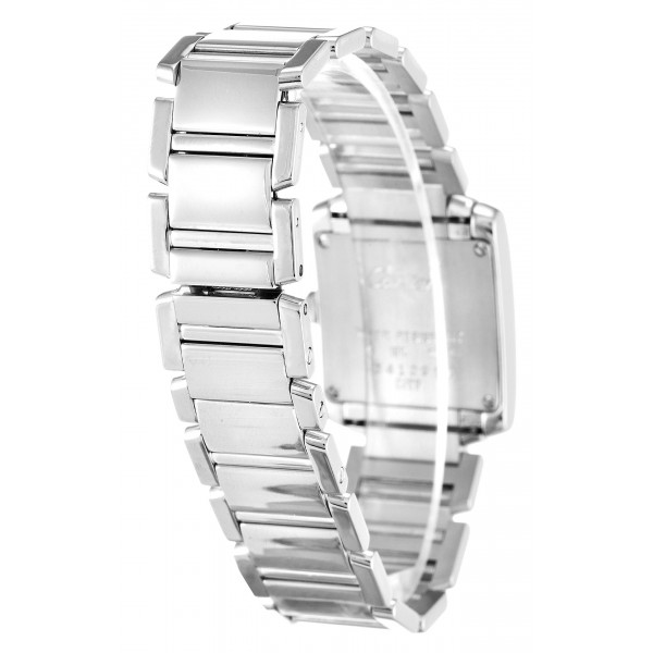 UK White Gold Cartier Tank Francaise W50012S3-25 MM