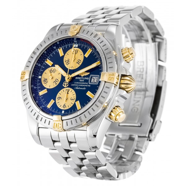 UK Steel & Yellow Gold Breitling Chronomat Evolution B13356-43.7 MM