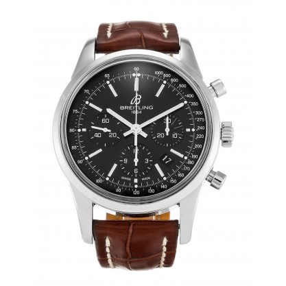 UK Steel Breitling Transocean Chronograph AB0152-43 MM