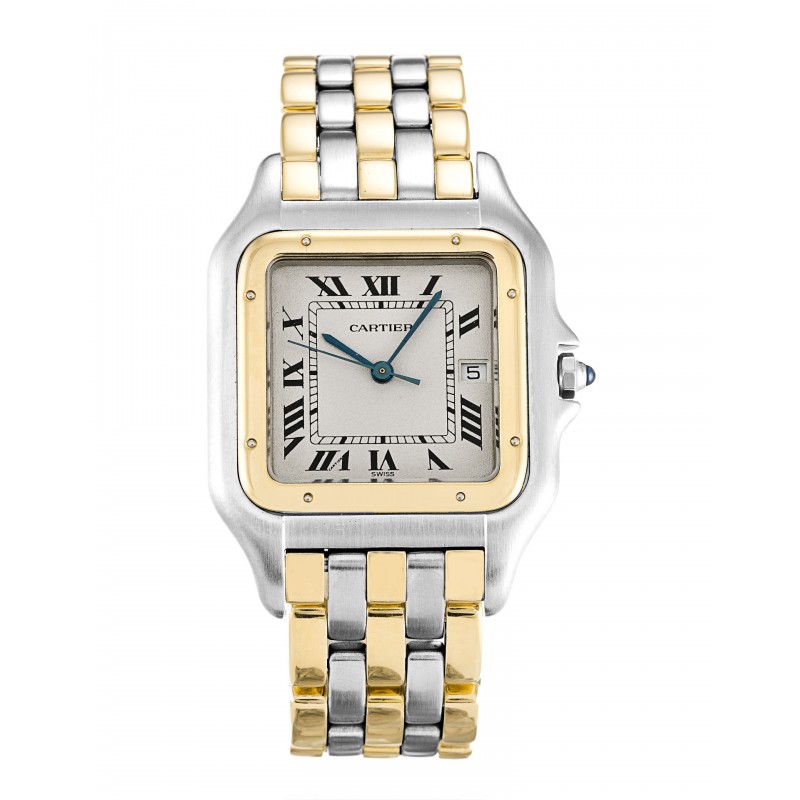 UK Steel & Yellow Gold Cartier Panthere 83083444-33 MM