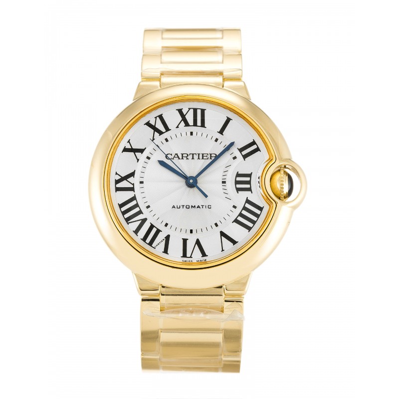 UK Yellow Gold Cartier Ballon Bleu W69003Z2-37 MM