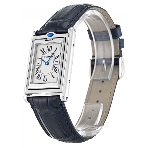 UK Steel Cartier Tank Basculante W1011258-23 MM