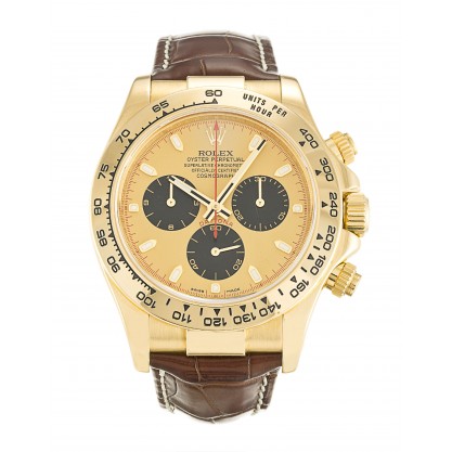 UK Yellow Gold Rolex Daytona 116518-40 MM