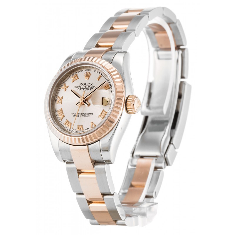 UK Steel & Rose Gold Rolex Datejust Lady 179171-26 MM