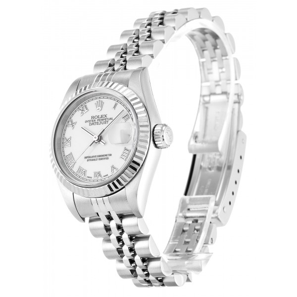 UK Steel & White Gold Rolex Datejust Lady 79174-25 MM