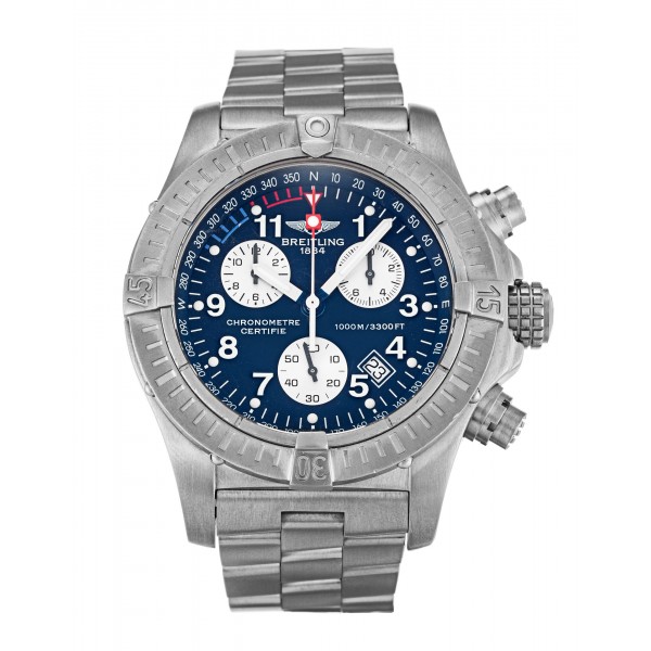 UK Titanium Breitling Chrono Avenger M1 E73360-44 MM