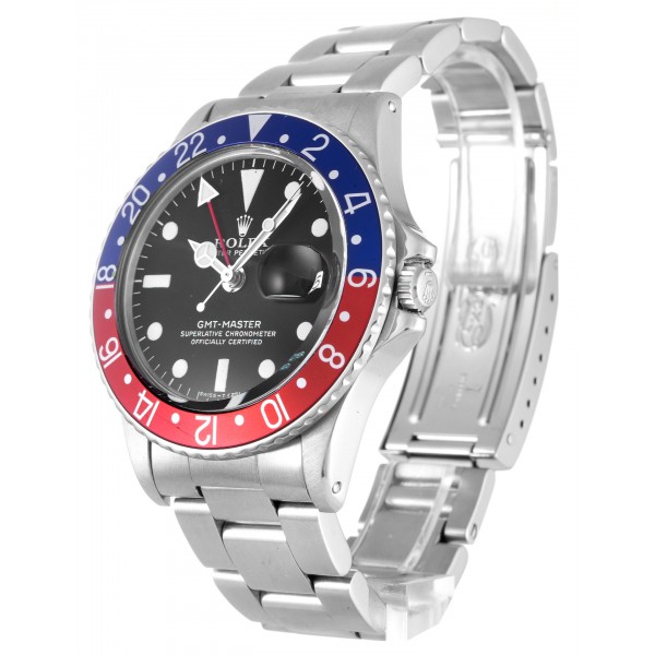 UK Steel Rolex GMT Master 1675-40 MM