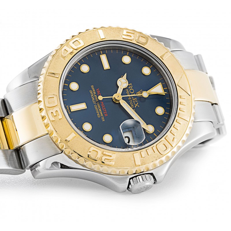 UK Steel & Yellow Gold Rolex Yacht-Master 168623-35 MM