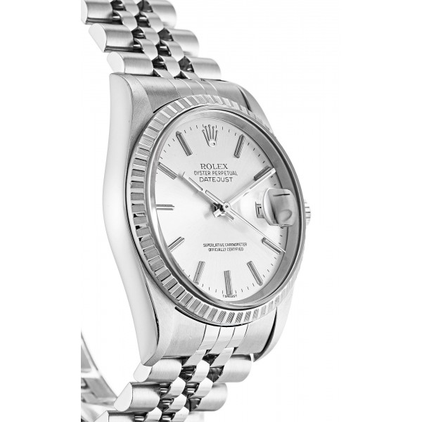 UK Steel Rolex Datejust 16220-36 MM