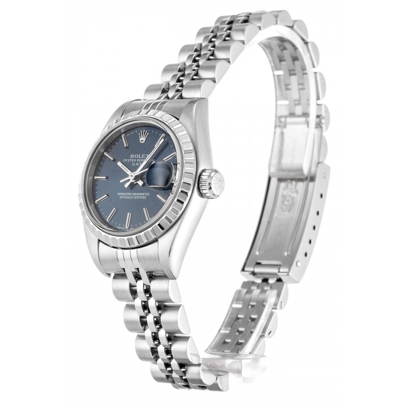 UK Steel Rolex Lady Oyster Perpetual 79240-25 MM