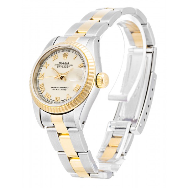 UK Steel & Yellow Gold Rolex Datejust Lady 69173-26 MM