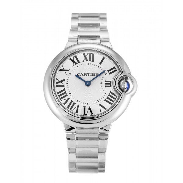 UK Steel Cartier Ballon Bleu W6920084-33 MM