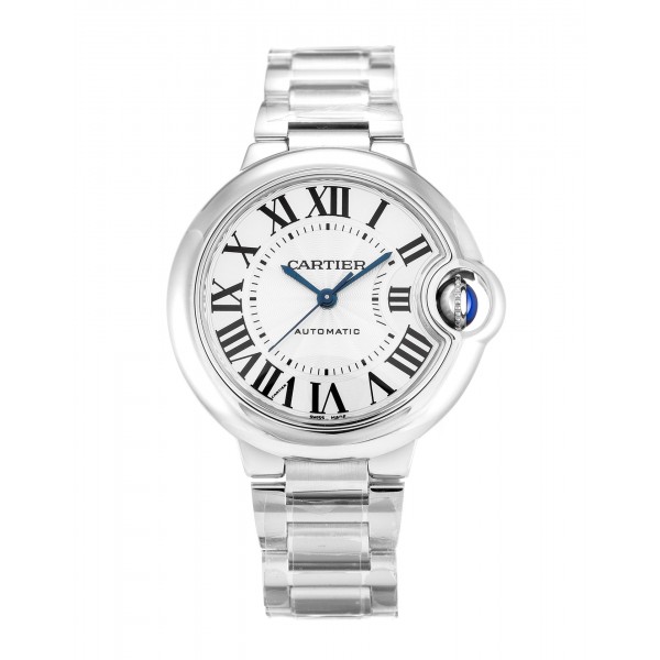 UK Steel Cartier Ballon Bleu W6920071-33 MM