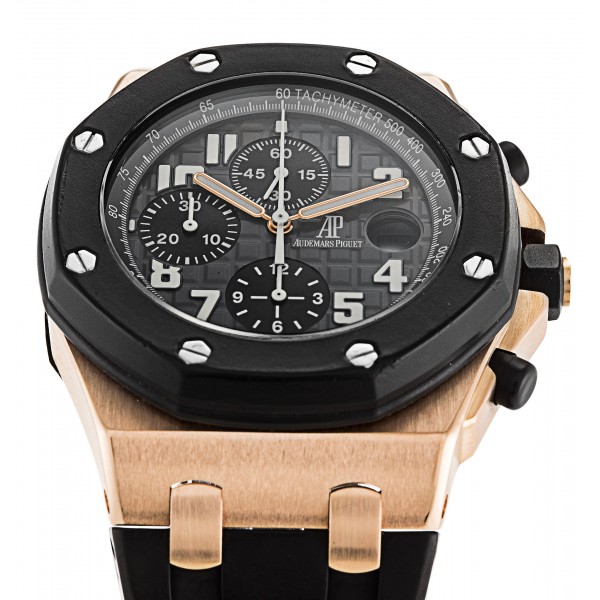 UK Rose Gold Audemars Piguet Royal Oak Offshore 25940OK.OO.D002CA.01.-44 MM