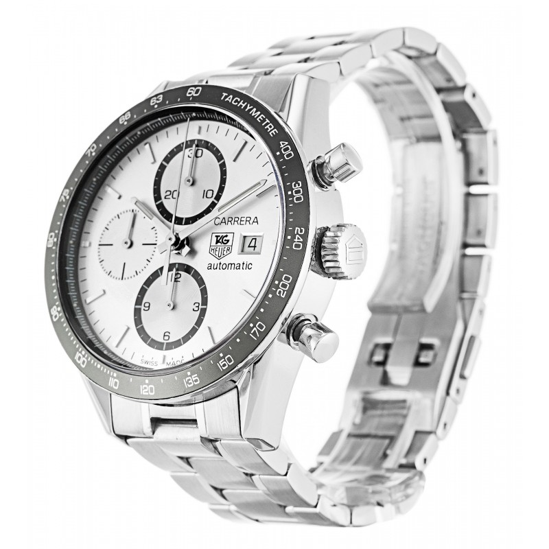 UK Steel Tag Heuer Carrera CV2011.BA0786-41 MM