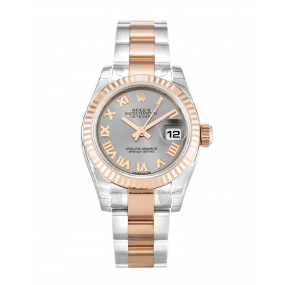 UK Steel & Rose Gold Rolex Datejust Lady 179171-26 MM