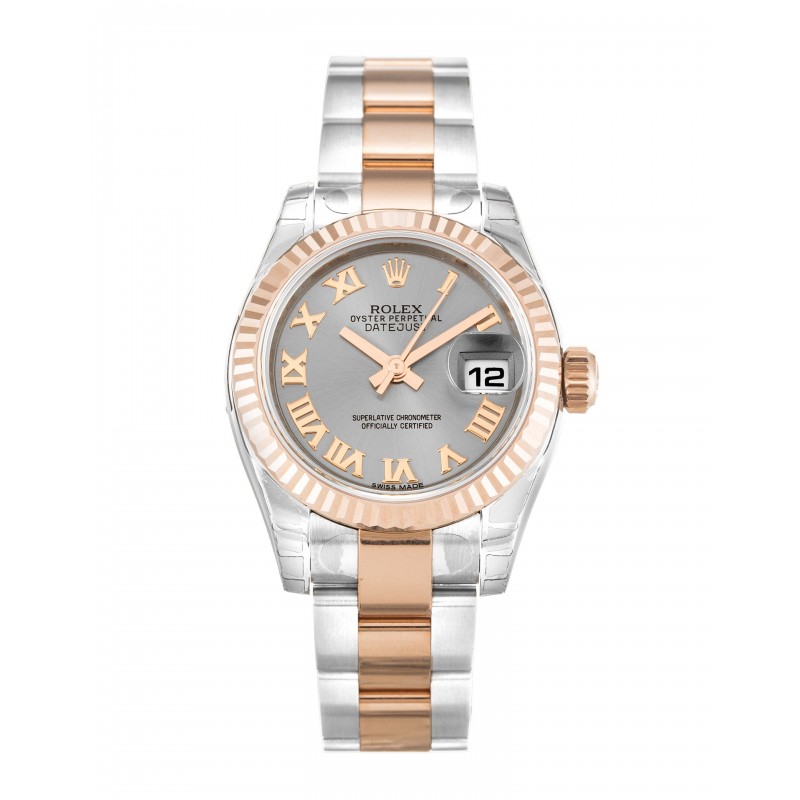 UK Steel & Rose Gold Rolex Datejust Lady 179171-26 MM