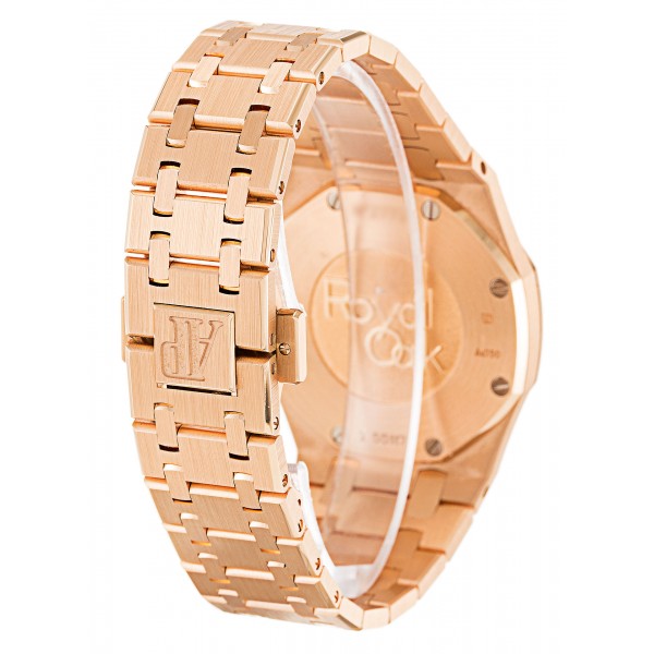 UK Rose Gold set with Diamonds Audemars Piguet Royal Oak 67651OR.ZZ.1261OR.01-33 MM