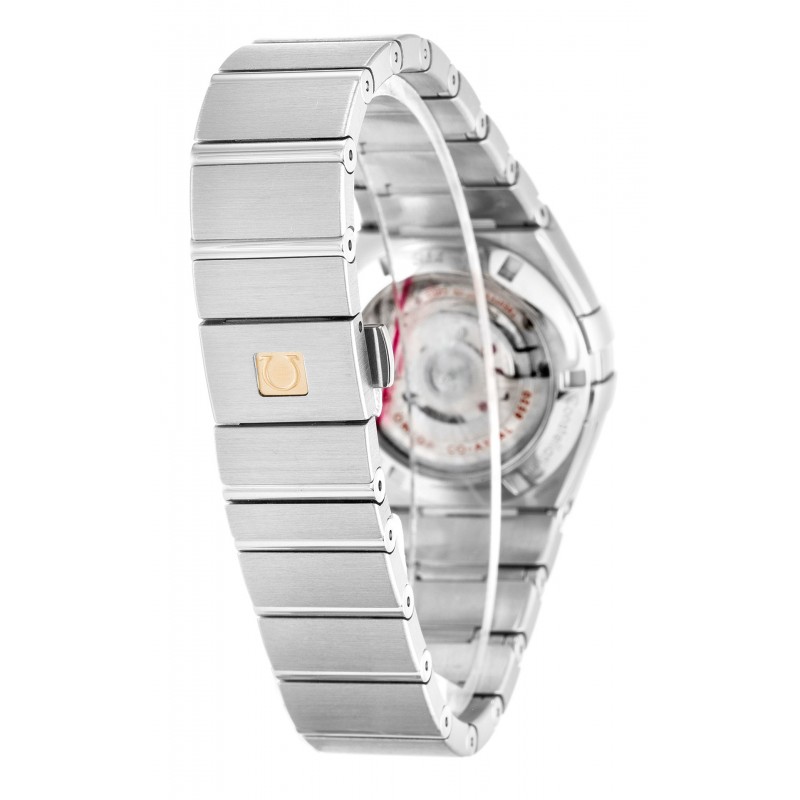 UK Steel set with Diamonds Omega Constellation Ladies 123.15.27.20.55.001-27 MM