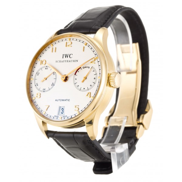 UK Rose Gold IWC Portuguese Automatic IW500101-42.3 MM