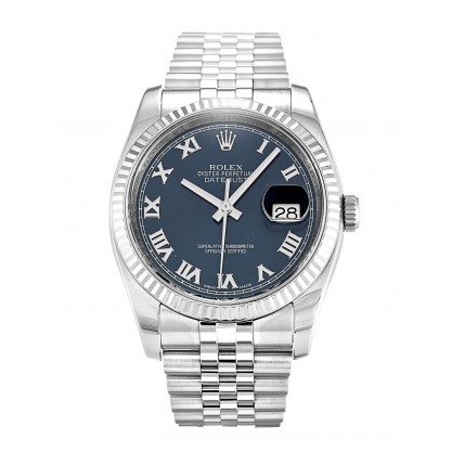 UK Steel & White Gold Rolex Datejust 116234-36 MM