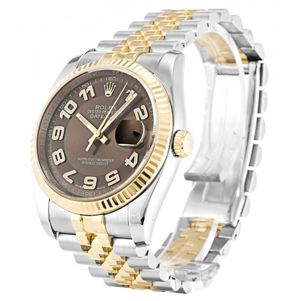 UK Yellow Gold Rolex Datejust 116233-36 MM