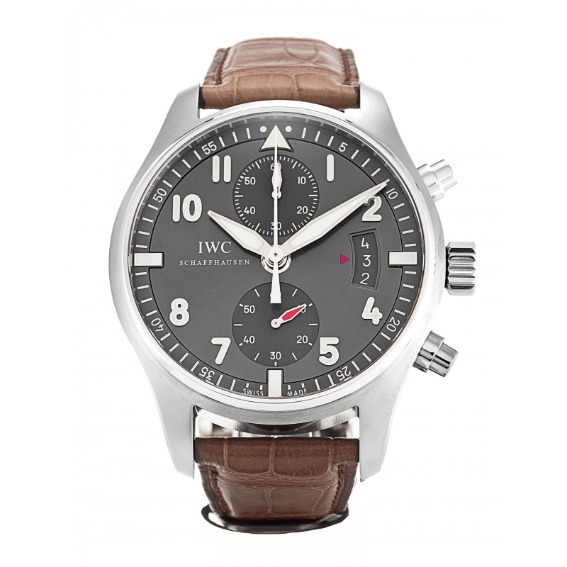 UK Steel IWC Spitfire IW387802-43 MM