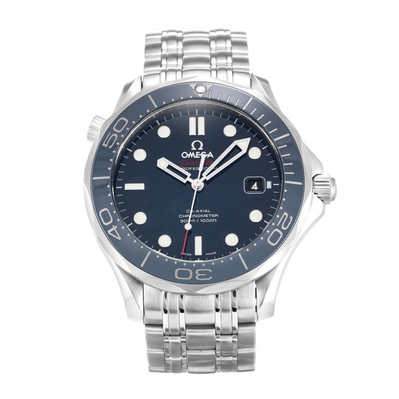 UK Steel Omega Seamaster 300m Co-Axial 212.30.41.20.03.001-41 MM