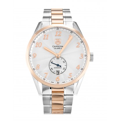 UK Steel & Rose Gold Tag Heuer Carrera WAS2151.BD0734-39 MM