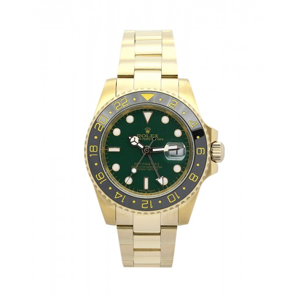 UK Yellow Gold Rolex GMT Master II 116718 LN-40 MM