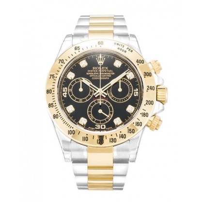 UK Steel & Yellow Gold Rolex Daytona 116523-40 MM